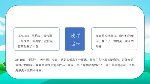 小小观察者写观察日记教学通用PPT课件模板