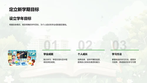 高一新生学习策略PPT模板