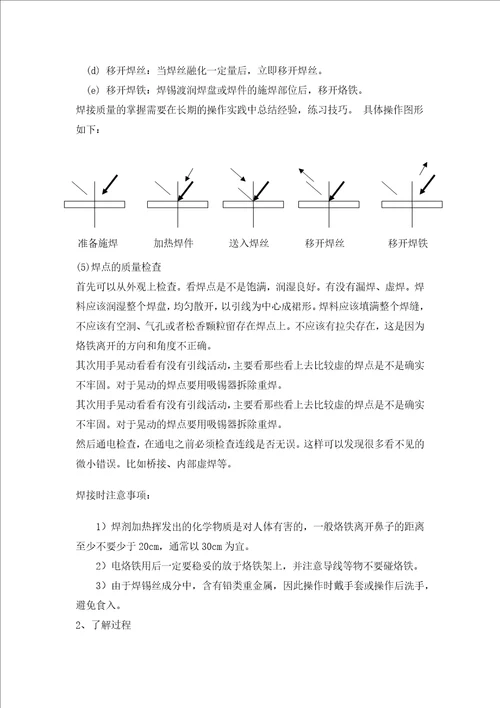 电子信息毕业实习报告