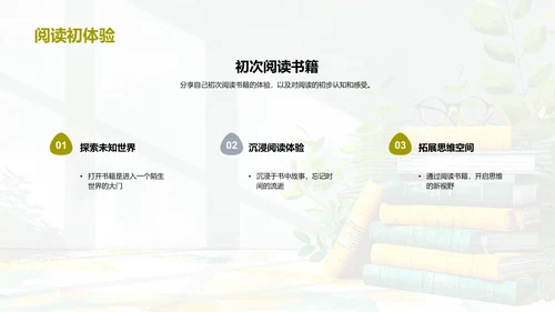 阅读习惯养成报告PPT模板