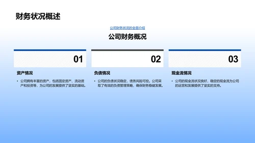 财务总结年中报告PPT模板