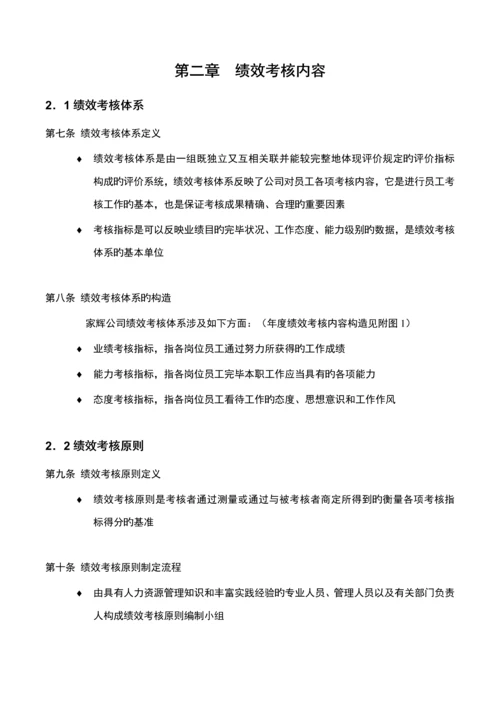 基因公司绩效考评标准手册.docx