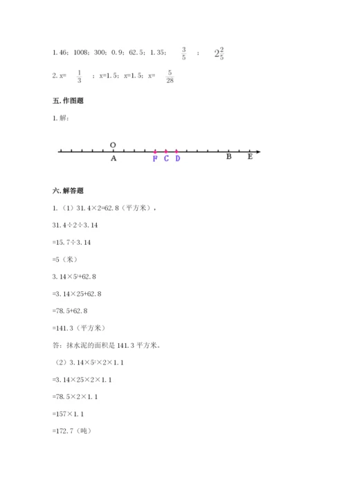 小升初数学期末测试卷加下载答案.docx