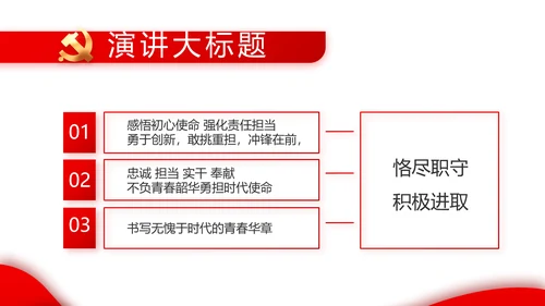 红色党建党支部工作汇报PPT党课