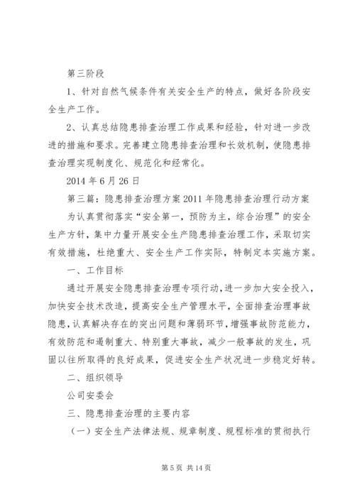 隐患排查治理工作方案.docx