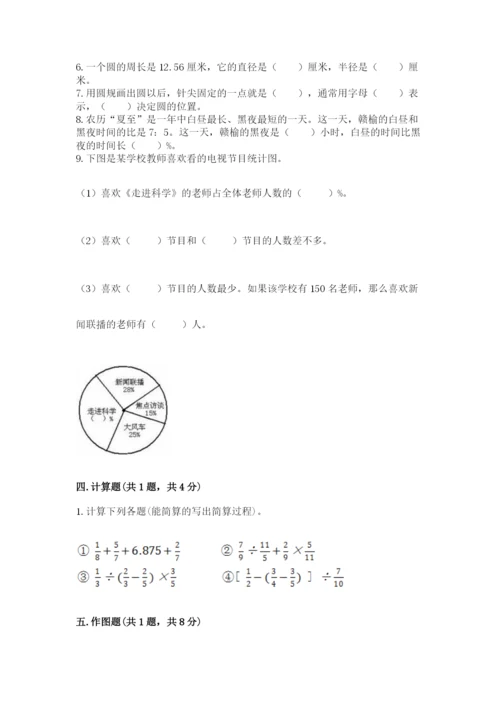 小学数学六年级上册期末考试试卷精品【网校专用】.docx