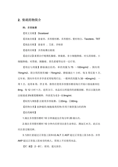 呼吸系统药物柴胡药品销售数据市场调研综合报告.docx