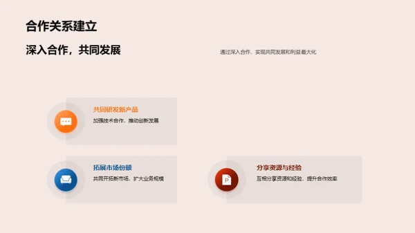 业务展望：未来合作策略