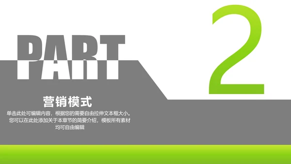 微信微营销行业解决方案互联网微商PPT模板