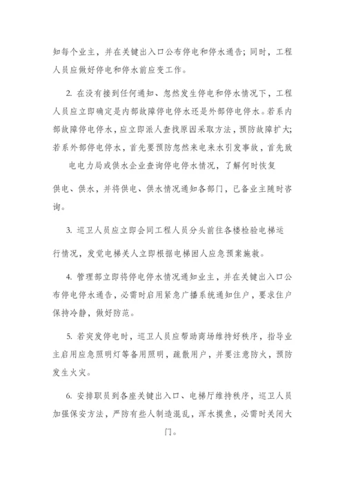 物业应急专题预案大全.docx