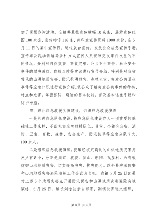乡镇应急管理工作总结范文.docx