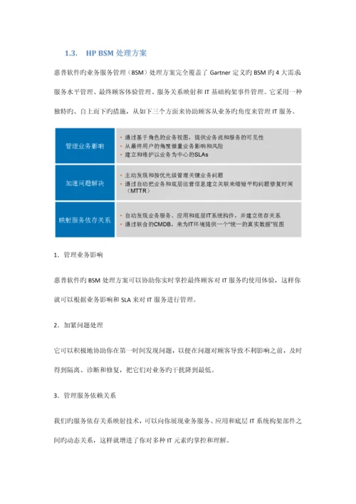 HP业务服务管理解决方案.docx