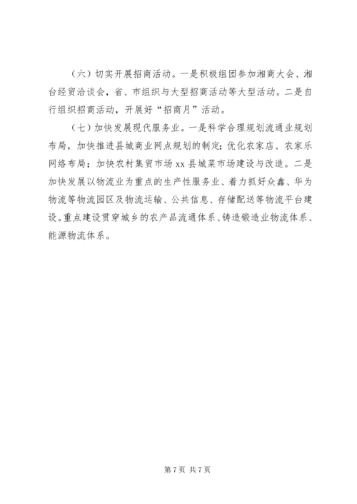 县招商引资工作情况汇报 (2).docx