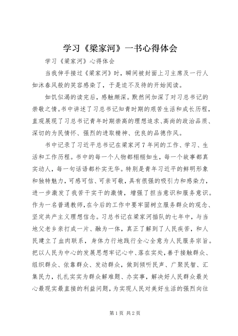 学习《梁家河》一书心得体会 (3).docx