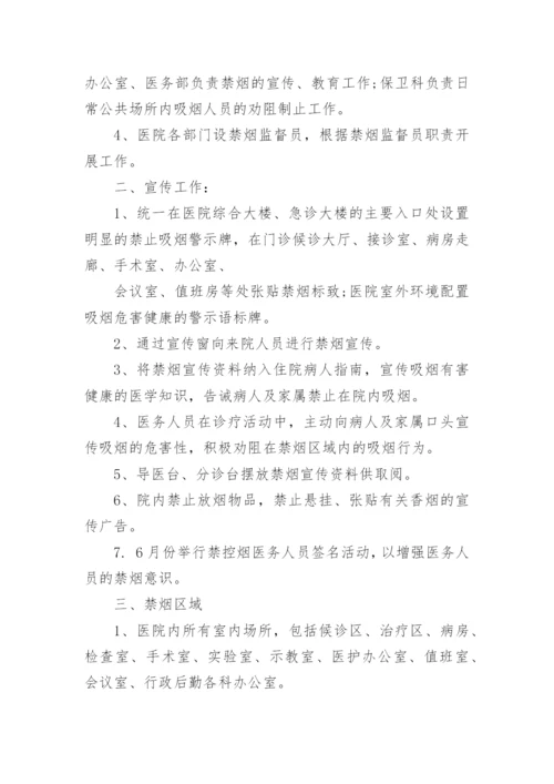 2022年医院控烟工作计划.docx