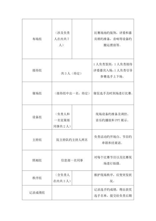 才艺展示大赛活动专题方案.docx