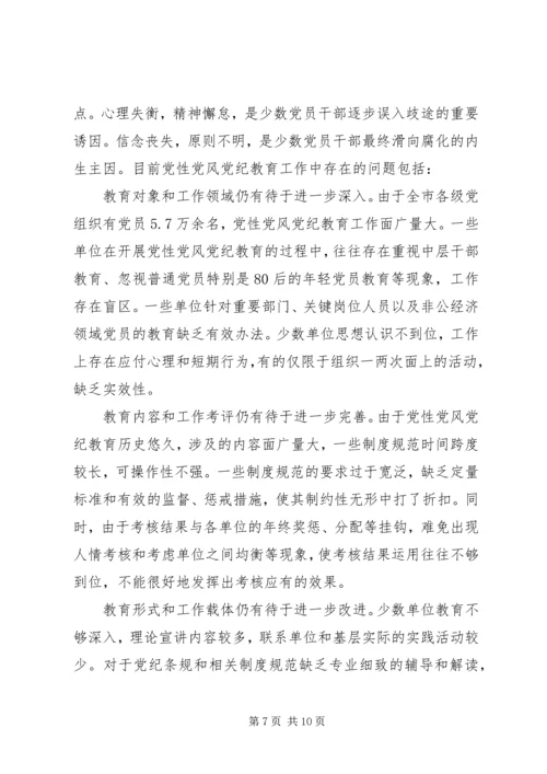 党性党风党纪学习心得精选.docx