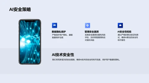 AI技术创业路演PPT模板