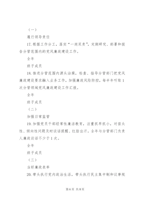 学校党组织全面从严治党责任清单.docx