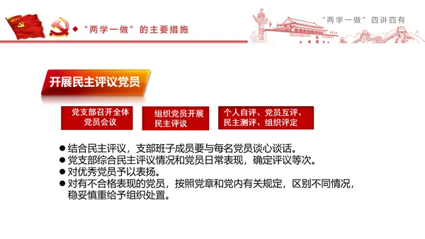 精讲解读两学一做四讲四有PPT