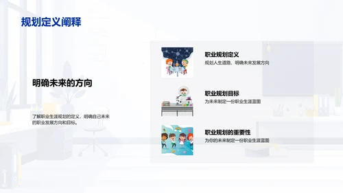 职业规划教育报告PPT模板