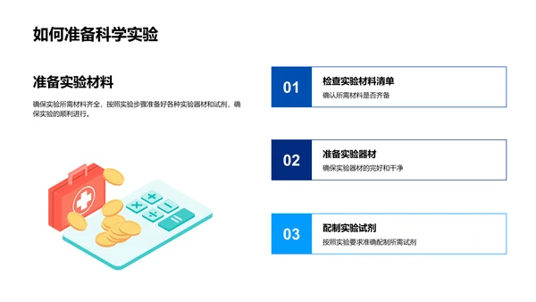 实践中学科学PPT模板