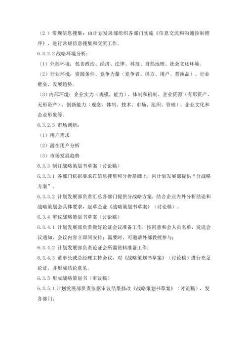 战略实施管理标准规定.docx