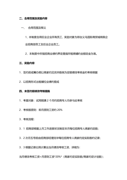 招商人员业绩提成佣金方案A.docx