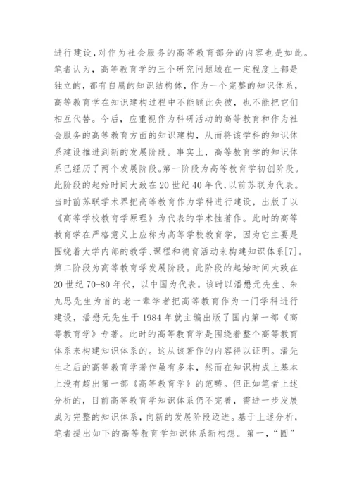 高等教育学结课论文精编.docx