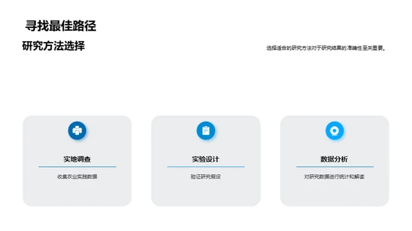 农学研究新视野