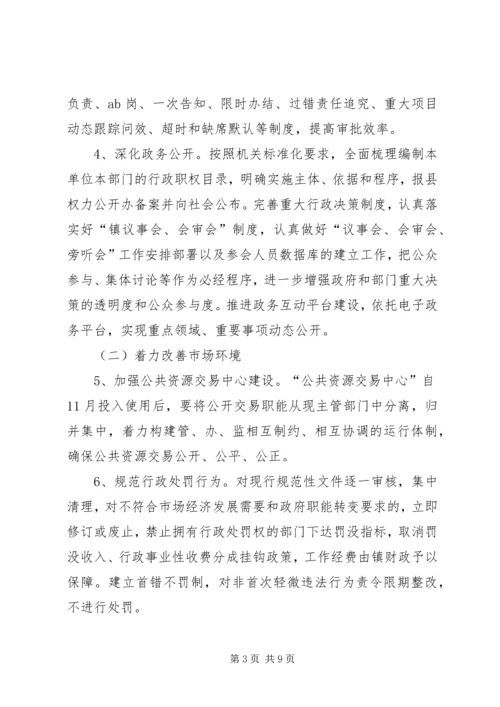 镇关于改善发展环境生态环境的实施方案 (2).docx