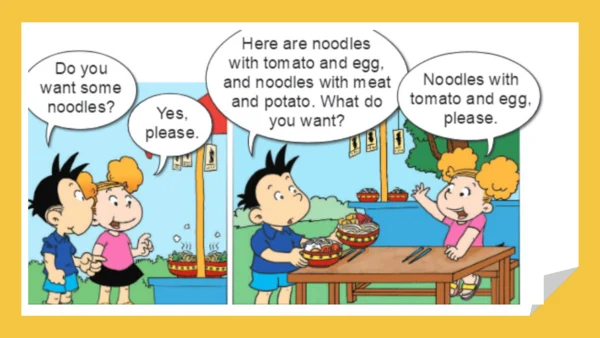 Module 4 Unit 1 Do you want some rice? 课件(共34张PPT)