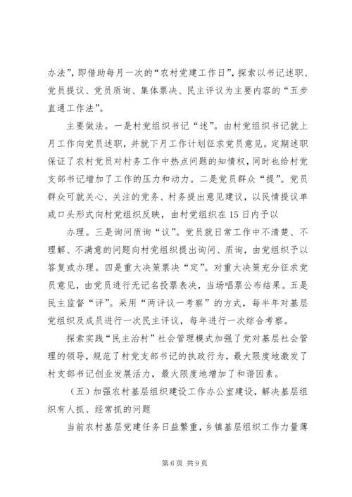 加强支部书记队伍建设座谈会上的发言.docx