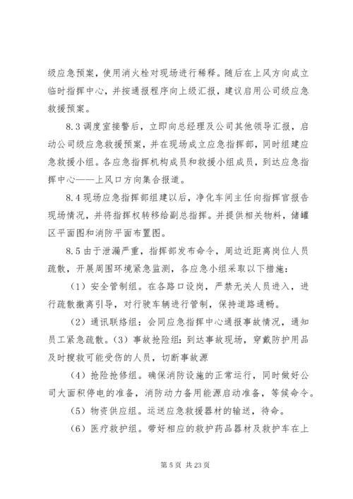 6危险化学品事故应急预案演练方案.docx