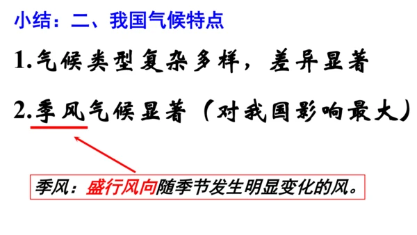 人教版（人文地理） 下册4.2.2 季风的影响 课件