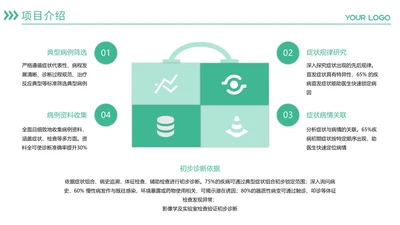 商务风含插图PPT矩阵