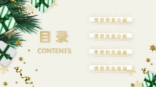 圣诞快乐雪绒花活动策划通用PPT模板