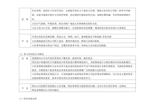 经典房地产市调报告.docx