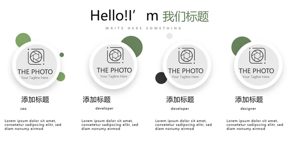 绿色小清新餐饮商业计划书动态PPT