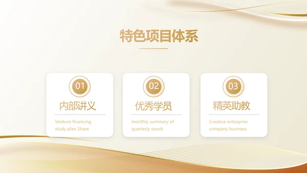 金色大气路演创新项目商业计划书商务动态PPT