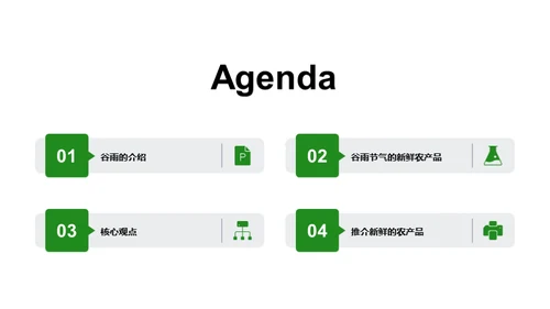 3D风农林牧渔节日节气PPT模板