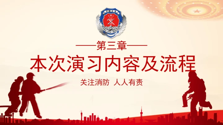 消防及泄漏应急演练方案通用PPT课件模板