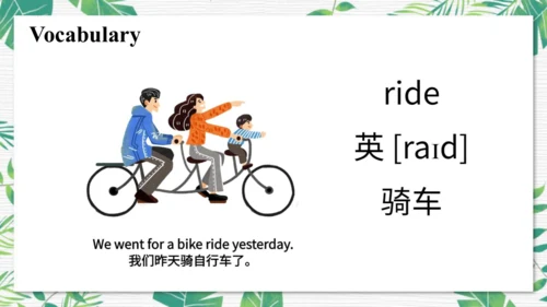 Module 10 Unit 1  Did you fall off your bike  课件(共