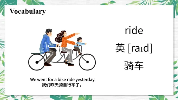 Module 10 Unit 1  Did you fall off your bike  课件(共