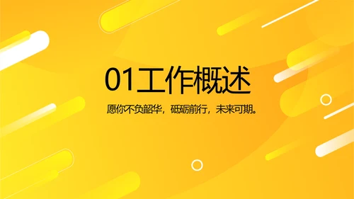 橙色时尚工作总结汇报商务动态PPT