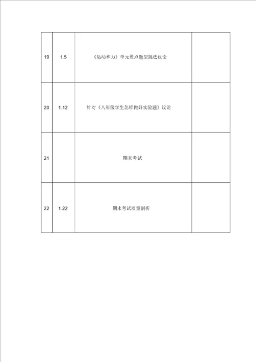 八年级物理备课组工作计划