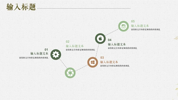 国风仙鹤企业员工培训工作汇报通用PPT模板