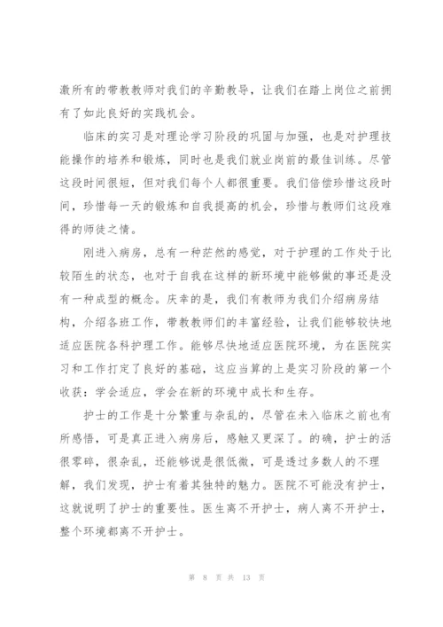 护士实习生总结5篇.docx