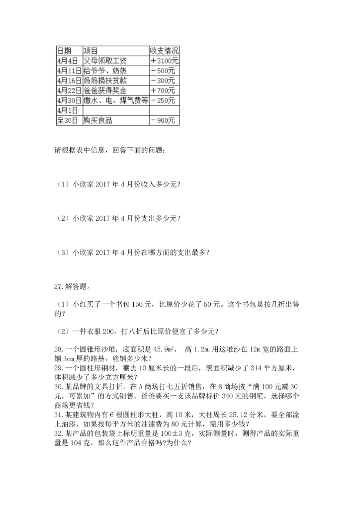 六年级小升初数学应用题50道附参考答案【达标题】.docx