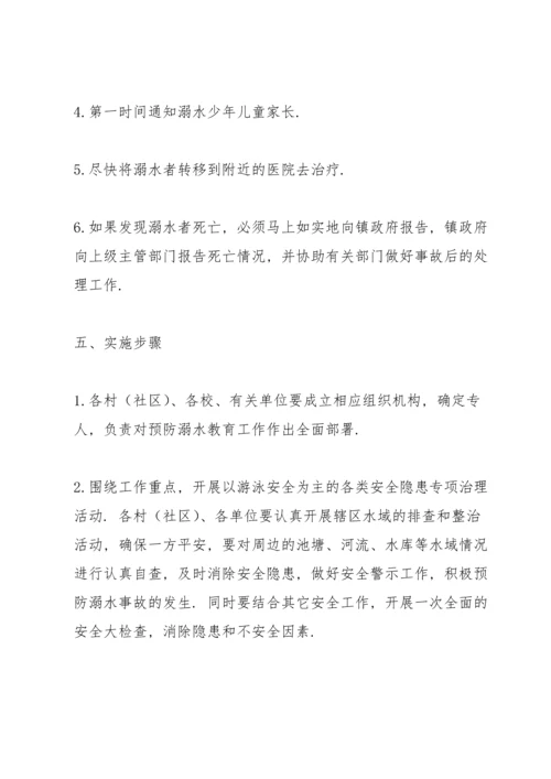 关于防溺水活动方案版.docx